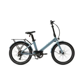 Eovolt Evening 24 Compact Electric Folding Bike 2022 Ocean Blue