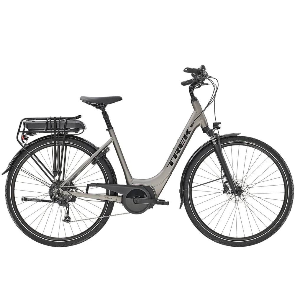 Trek Verve+ 2 300wh Lowstep Electric Bike 2022 Gunmetal